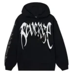 ARCH LOGO CLAW HOODIE BLACK/WHITE