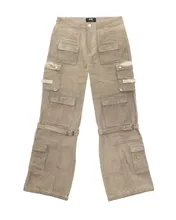 REVENGE BONDAGE HEAVY CANVAS PANT WASHED TAUPE