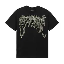 REVENGE CROSSBONES TEE BLACK