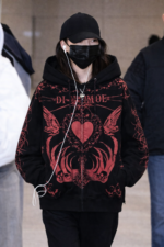 REVENGE SHRINE ZIP BLACK/RED