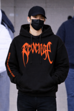 X Revenge Hoodie Orange