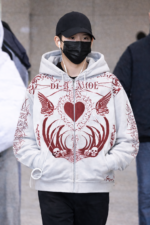 REVENGE SHRINE ZIP WHITE/MAROON