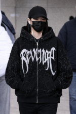 SPIDER WEB ZIP BLACK/SILVER