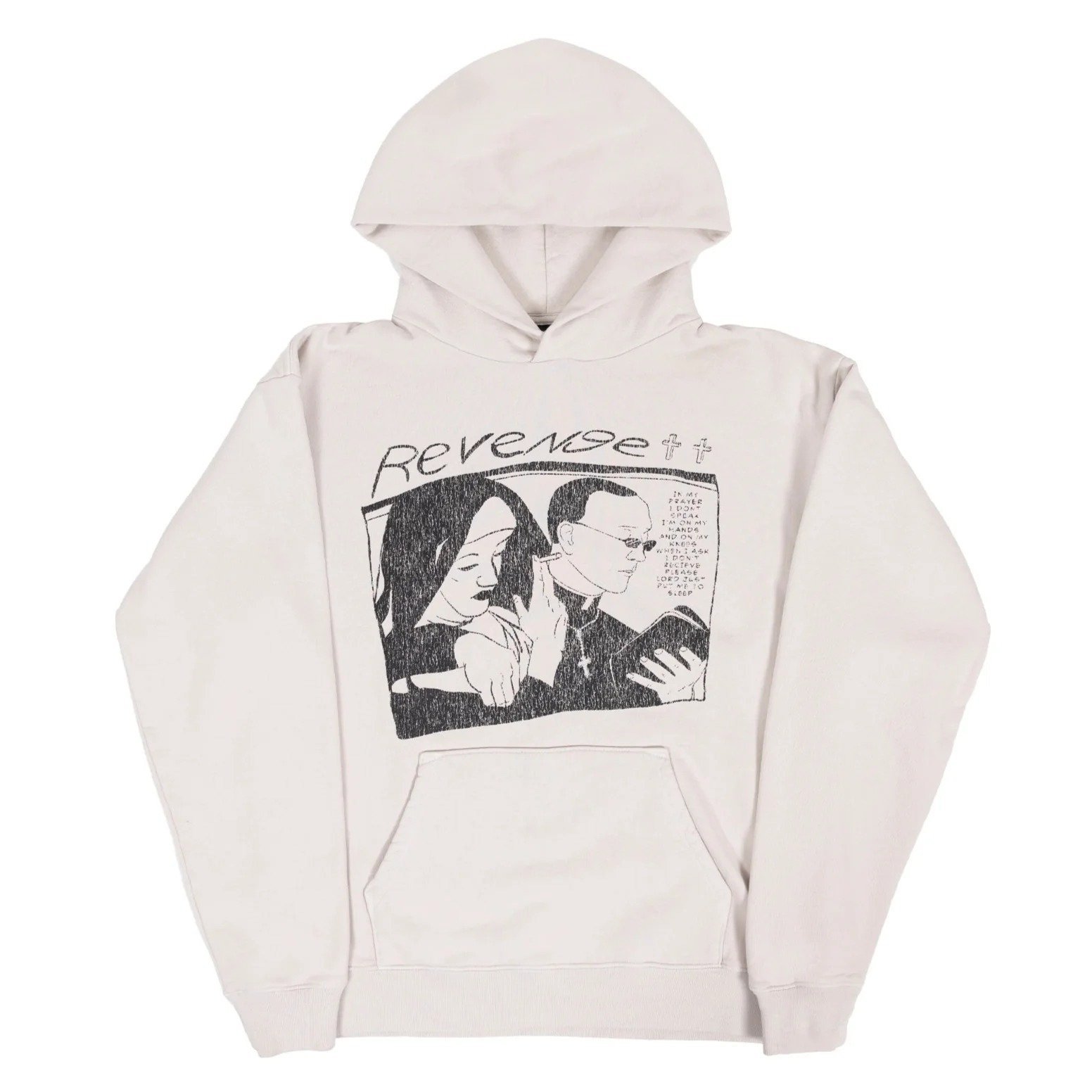 Revenge Heaven Sent Parchment Hoodie Revenge Heaven Sent Parchment Hoodie