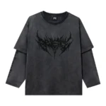 REVENGE METAL DOUBLE LAYER LONG SLEEVE VINTAGE