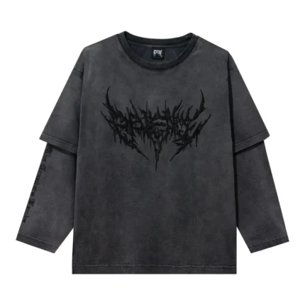 REVENGE METAL DOUBLE LAYER LONG SLEEVE VINTAGE