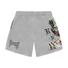 REVENGE PARALYSIS SHORTS HEATHER GREY