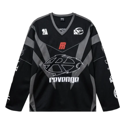 REVENGE RACER PATCH JERSEY BLACK
