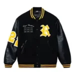ROTTWEILER VARSITY JACKET BLACK