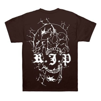 Revenge Cracked Skull Tee