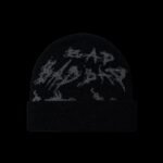 REVENGE X DISTORTION BEANIE BLACK/GREY