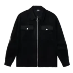 THORN CHERUB EMBROIDERED FLANNEL JACKET