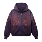 REVENGE AIRBRUSHED REAPER ZIP WASHED PURPLE/RED