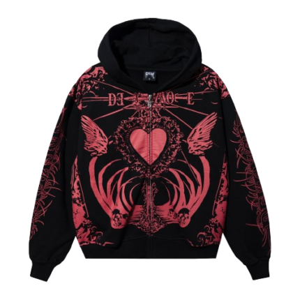 REVENGE SHRINE ZIP BLACK/RED