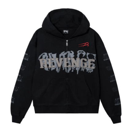 WACO DISTRESSED ZIP WASHED BLACK