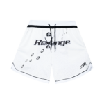 REVENGE BULLETS BASKETBALL SHORTS WHITE