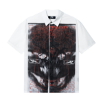 REVENGE BLITZ BUTTON UP WHITE