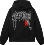 SPIDER ARCH HOODIE BLACK/RED